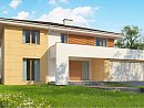 Z156 A. Проект комфортабельного двухэтажного коттеджа современного дизайна