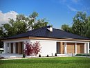Z196. Практичный одноэтажный дом с четырьмя спальнями и гаражом.