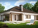 Z205. Практичный одноэтажный дом с четырьмя спальнями и гаражом.