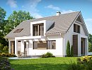 Z236. Традиционный дом с современными архитектурными элементами. Практичный и уютный интерьер.