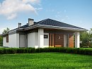 Z363. Удобный одноэтажный дом небольшой площади