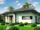 Z383. Одноэтажный уютный дом современной планировки