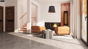 Проект дома Z114 - интерьер 3