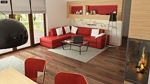 Проект дома Z176 - интерьер 2