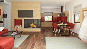 Проект дома Z176 - интерьер 6