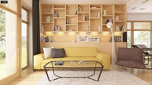 Проект дома Z200 k - интерьер 2