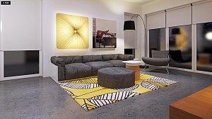 Проект дома Z297 - интерьер 2