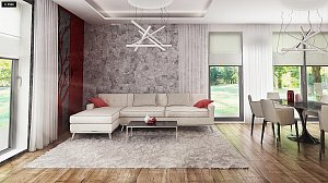 Проект дома Z379 - интерьер 1