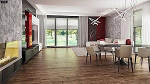 Проект дома Z379 - интерьер 3