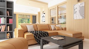 Проект дома Zx12 - интерьер 4