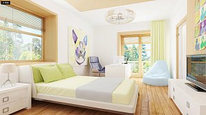 Проект дома Zx12 - интерьер 8