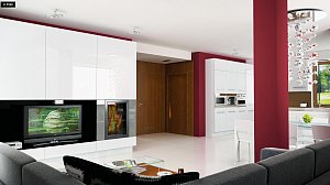 Проект дома Zx29 - интерьер 1