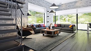 Проект дома Zx63 B + - интерьер 2