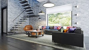 Проект дома Zx63 B + - интерьер 3