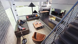 Проект дома Zx63 B + - интерьер 4